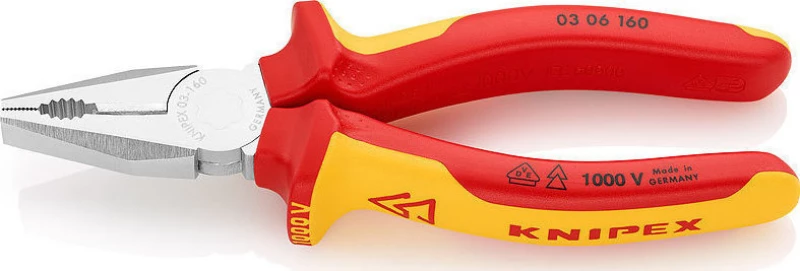 Knipex 1000V Πένσα 160mm 0306160