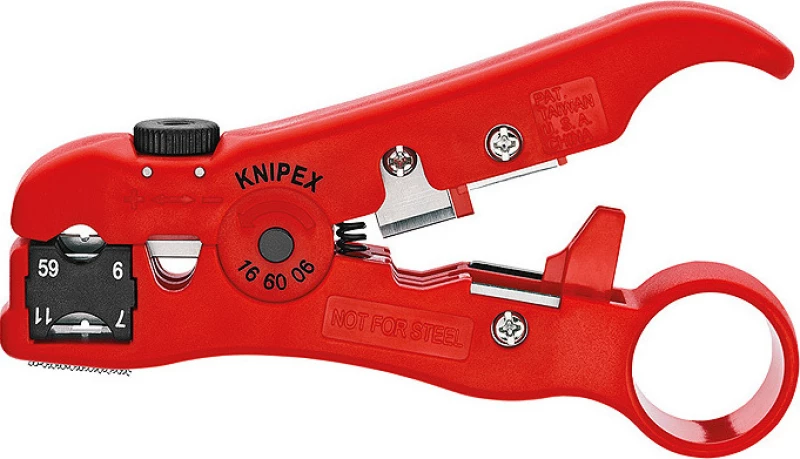 Knipex 166006SB Απογυμνωτής Καλωδίων Ηλεκτρολόγου 125mm
