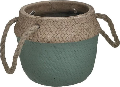 Inart Κασπώ Planter Πράσινο