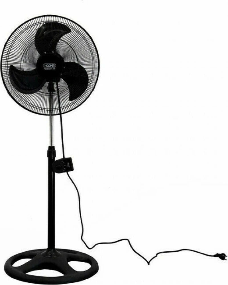 Hoomei HM-8687S Ανεμιστήρας Ορθοστάτης 3 σε 1 75W Διαμέτρου 45cm