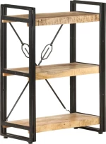 Βιβλιοθήκη Μασίφ Ξύλο Μάνγκο 60x30x80cm