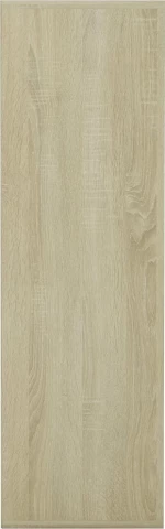 Βιβλιοθήκη Χρώμα Sonoma Δρυς 98 x 30 x 98 εκ. από Μοριοσανίδα