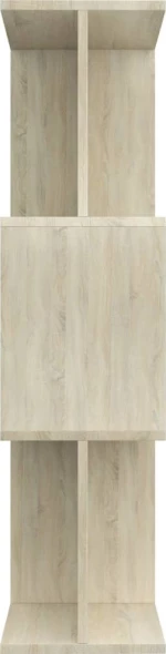 Βιβλιοθήκη/Διαχωριστικό Sonoma Δρυς 80x24x96 εκ. Μοριοσανίδα