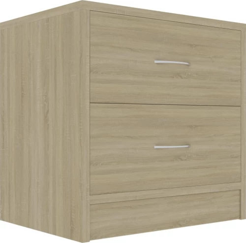 Κομοδίνο Χρώμα Sonoma Δρυς 40 x 30 x 40 εκ. από Μοριοσανίδα