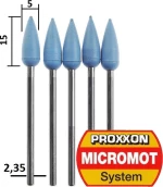 Proxxon Λειαντικά Σιλικόνης Κωνικά 28288 5τμχ