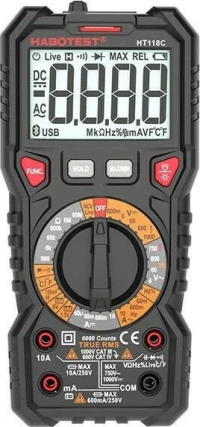 Habotest Ψηφιακό Πολύμετρο HT118C