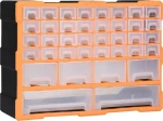 vidaXL 147577 Συρταριέρα Εργαλείων Πλαστική 52x16x37.5cm