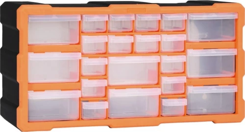 vidaXL 147583 Συρταριέρα Εργαλείων Πλαστική 49x16x25.5cm