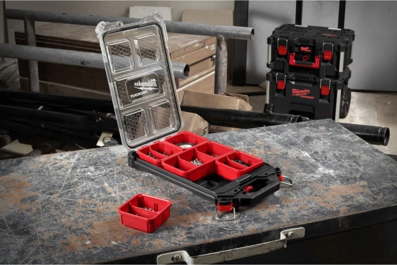 Milwaukee Packout Ταμπακιέρα Πλαστική 41.6x24.8x6.4cm
