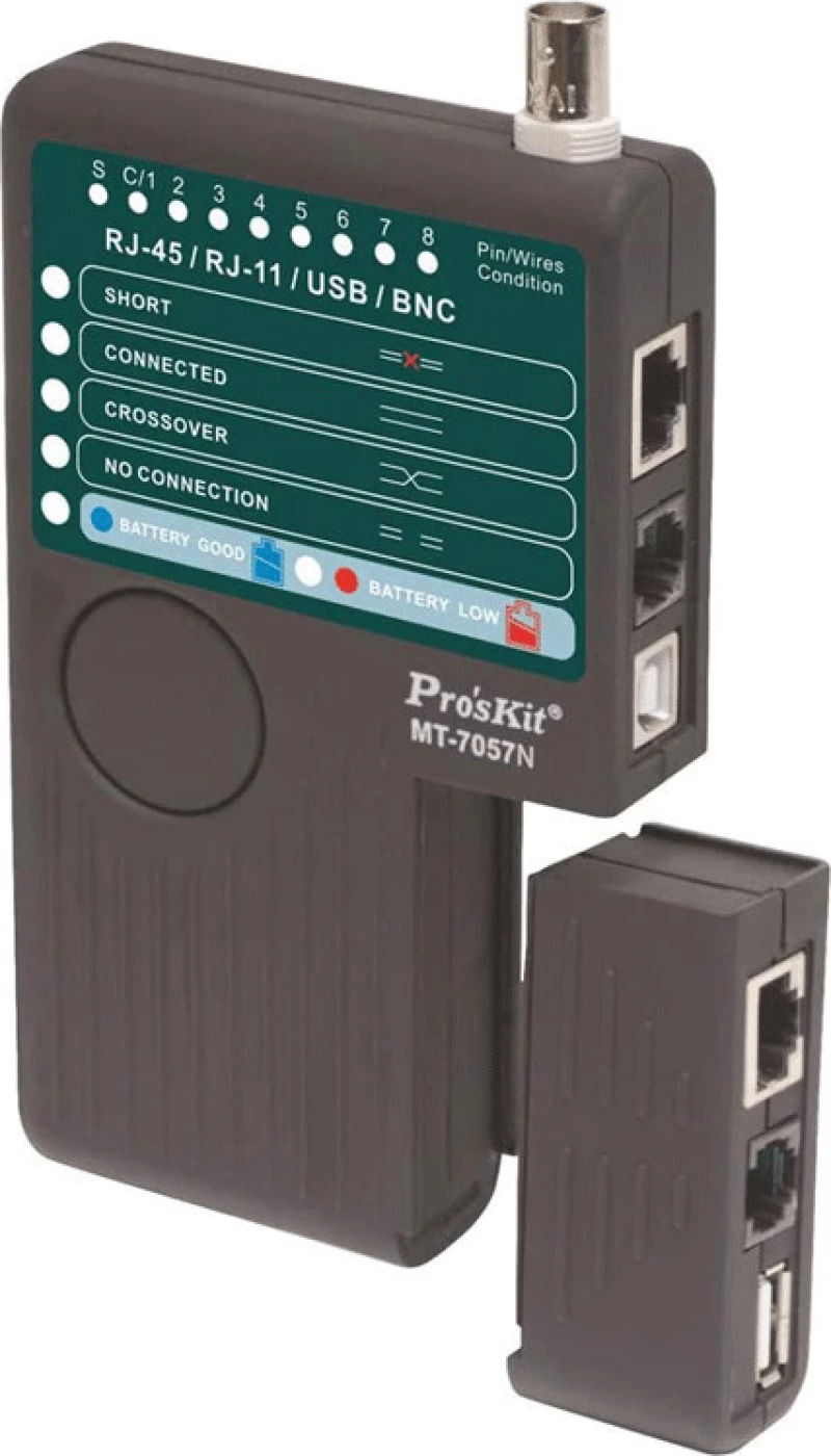 Proskit MT-7057N Tester Καλωδίων Δικτύου