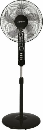 Gruppe FS-40-827 Ανεμιστήρας Ορθοστάτης 45W Διαμέτρου 40cm Black
