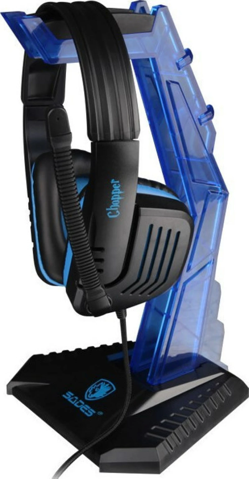 Sades Stand Wolfbone D1 Για Headset, Μπλε