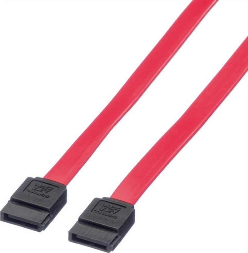 Value 7-Pin SATA II - 7-Pin SATA II Cable 0.5m Κόκκινο (11.99.1555)