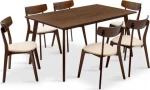 Τραπεζαρία Benson - Toto 5τμχ 150x90cm