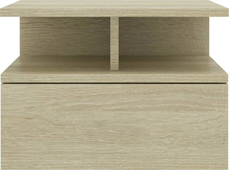 Κομοδίνα Κρεμαστά 2 τεμ. Sonoma Δρυς 40x31x27 εκ. Μοριοσανίδα