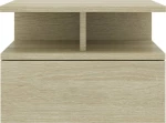 Κομοδίνα Κρεμαστά 2 τεμ. Sonoma Δρυς 40x31x27 εκ. Μοριοσανίδα