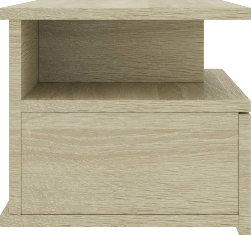 Κομοδίνα Κρεμαστά 2 τεμ. Sonoma Δρυς 40x31x27 εκ. Μοριοσανίδα