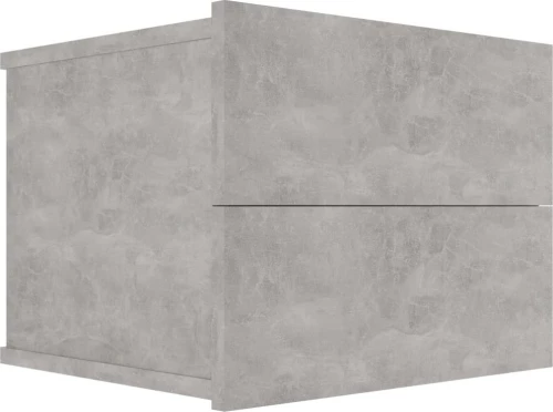 vidaXL Κομοδίνο Γκρι του Σκυροδέματος 40 x 30 x 30 εκ. από Μοριοσανίδα
