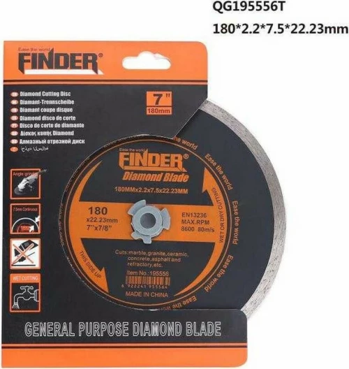 Finder Λεπίδα 7mm 195556 180mm