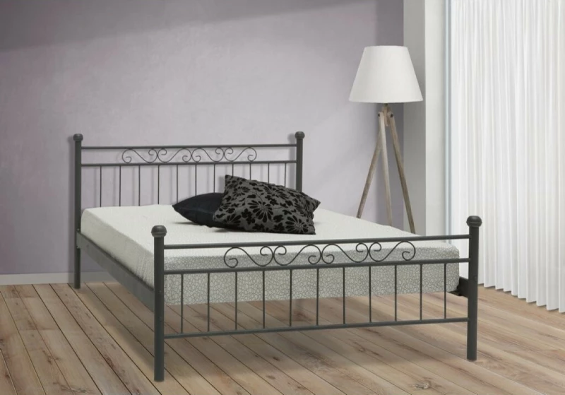 Αλεξία Κρεβάτι Διπλό Μεταλλικό 140x190cm