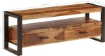 vidaXL Έπιπλο Τηλεόρασης 120 x 35 x 45 εκ. από Μασίφ Ξύλο Sheesham