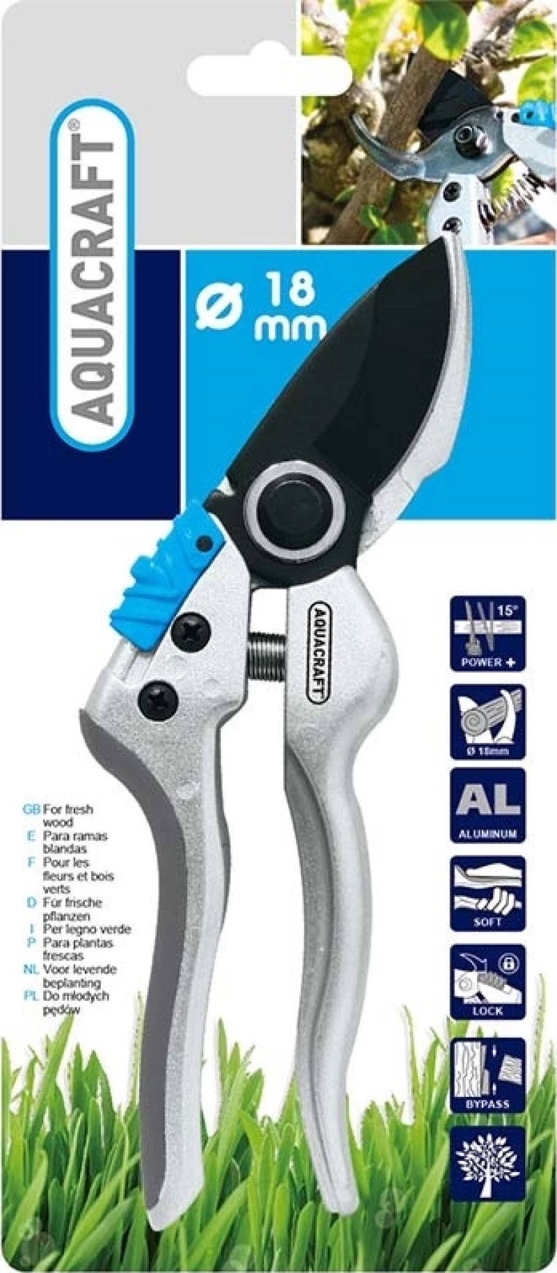 Aquacraft Ψαλίδι Κλαδέματος Χειρός 340310