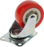 Ροδάκι Περιστρεφόμενo Κόκκινο 30x15mm - 90100570258