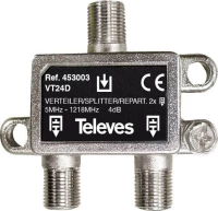 Televes F 2W Splitter 5-1218 MHz