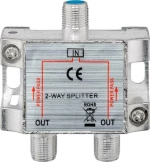 Powertech Sat-Splitter Cab-V032, 2-Way, 5-2400Mhz, 100Db