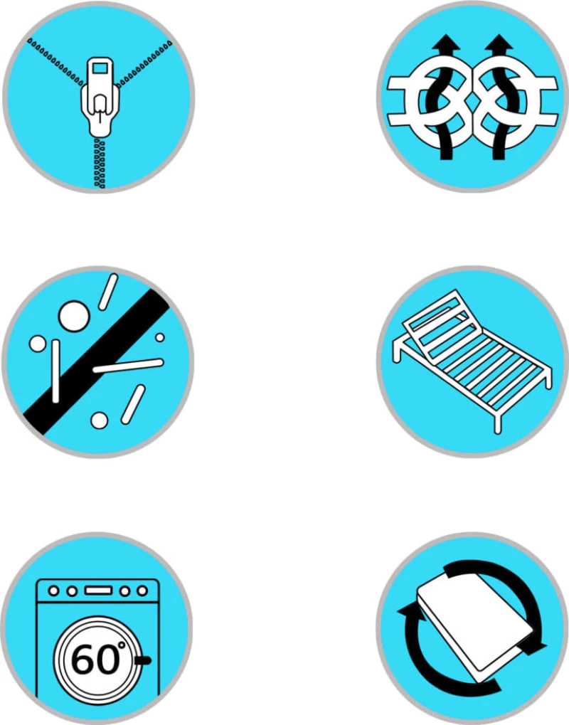 vidaXL Στρώμα Υπέρδιπλο 160x200cm