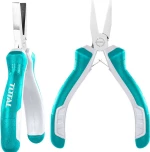 Total THTMN856 Μυτοτσίμπιδο Πλατύ Mini 115mm