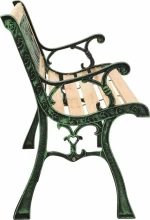 Παγκάκι 312031 122x54x73cm Χυτοσίδηρος