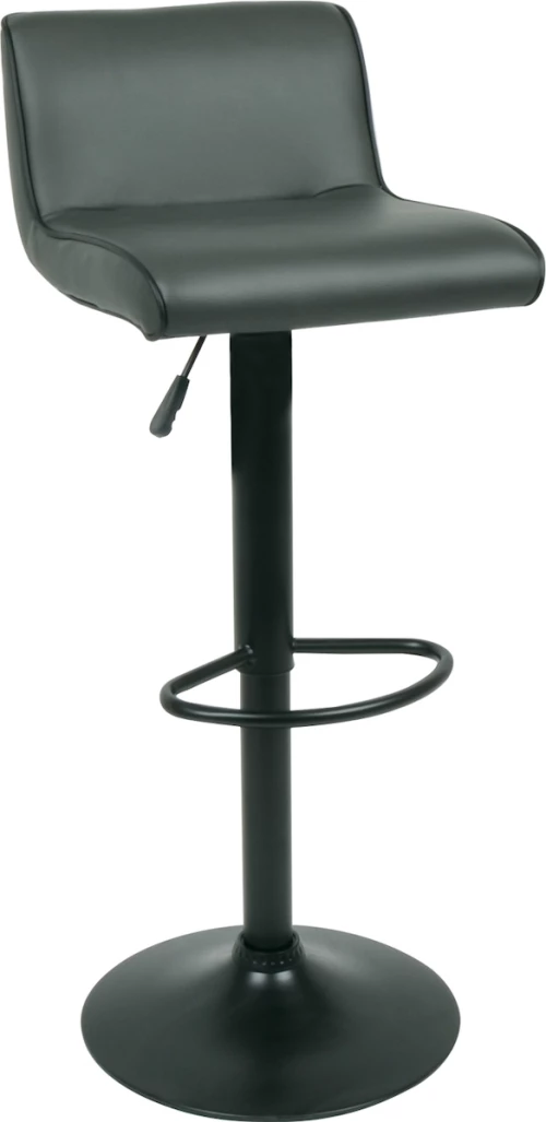 Σκαμπό Μπαρ Nero Γκρι 38x38x101cm