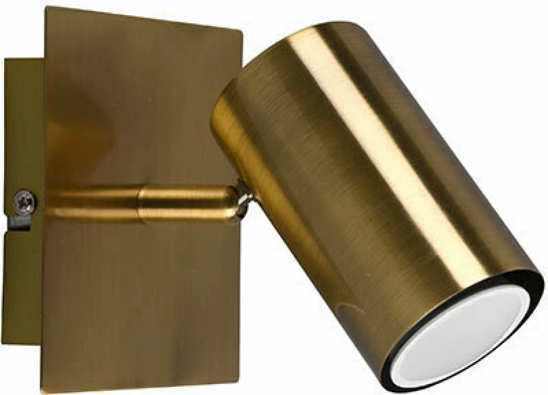 Trio Lighting Marley Μονό Σποτ με Ντουί GU10 σε Χρυσό Χρώμα