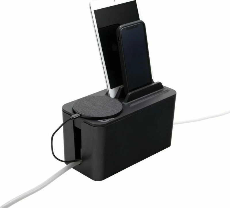 Bluelounge Cablebox Mini Station Μαύρο