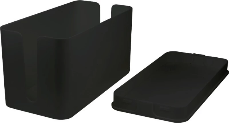 LogiLink Cable Management Box 235x115x120mm Black