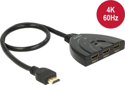 DeLOCK 18600 διακόπτης βίντεο HDMI