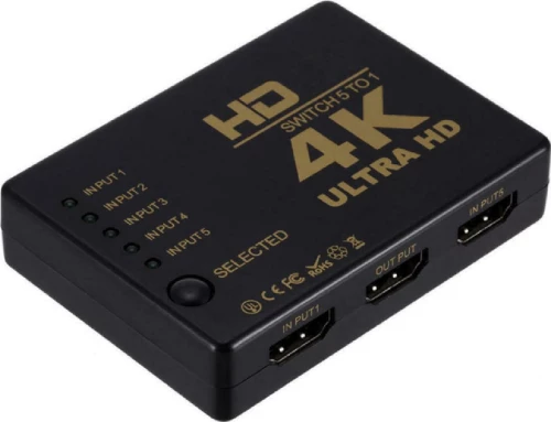 Powertech HDMI Amplifier Switch 5 PTH-052