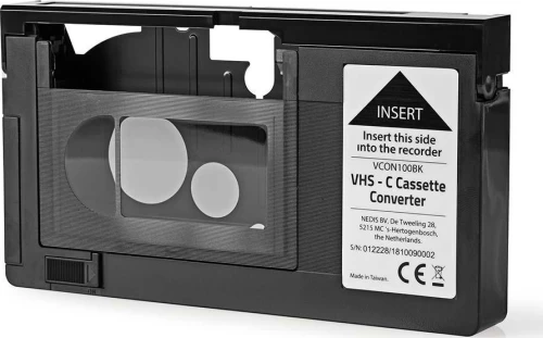 Nedis VHS-C to VHS VCON100BK