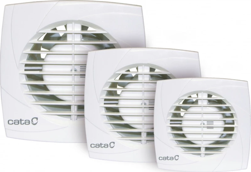 Cata B 8 Plus 00990000 Επιτοίχιος Εξαεριστήρας Μπάνιου 90mm Λευκός