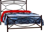 No19 Κρεβάτι Ημίδιπλο Μεταλλικό 110x190cm