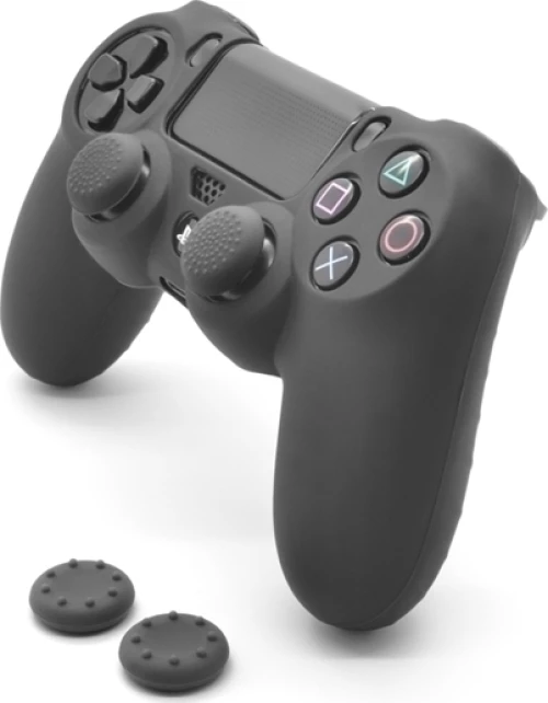 Prif Skin & Thumb Grips Black PS4