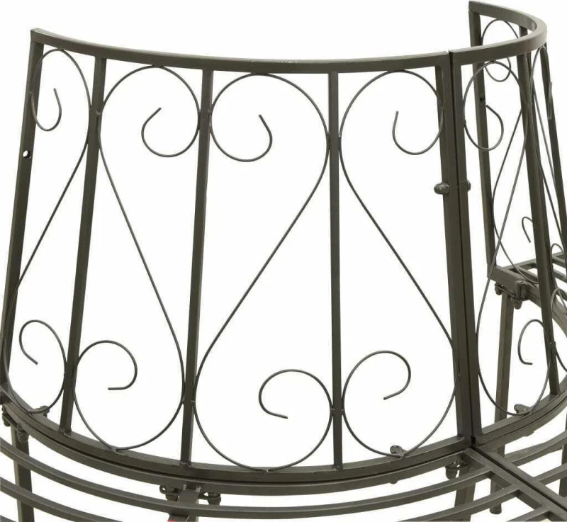 Παγκάκι 313034 160x80x89cm Γκρι