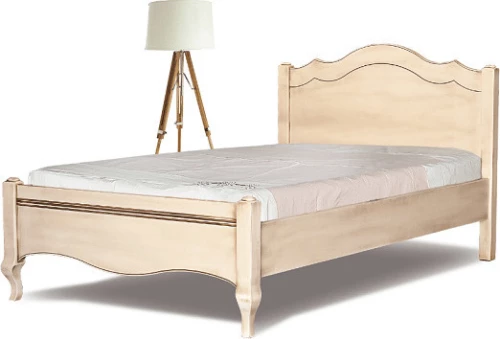 Ναπολέων Κρεβάτι Υπέρδιπλο Ξύλινο 160x200cm