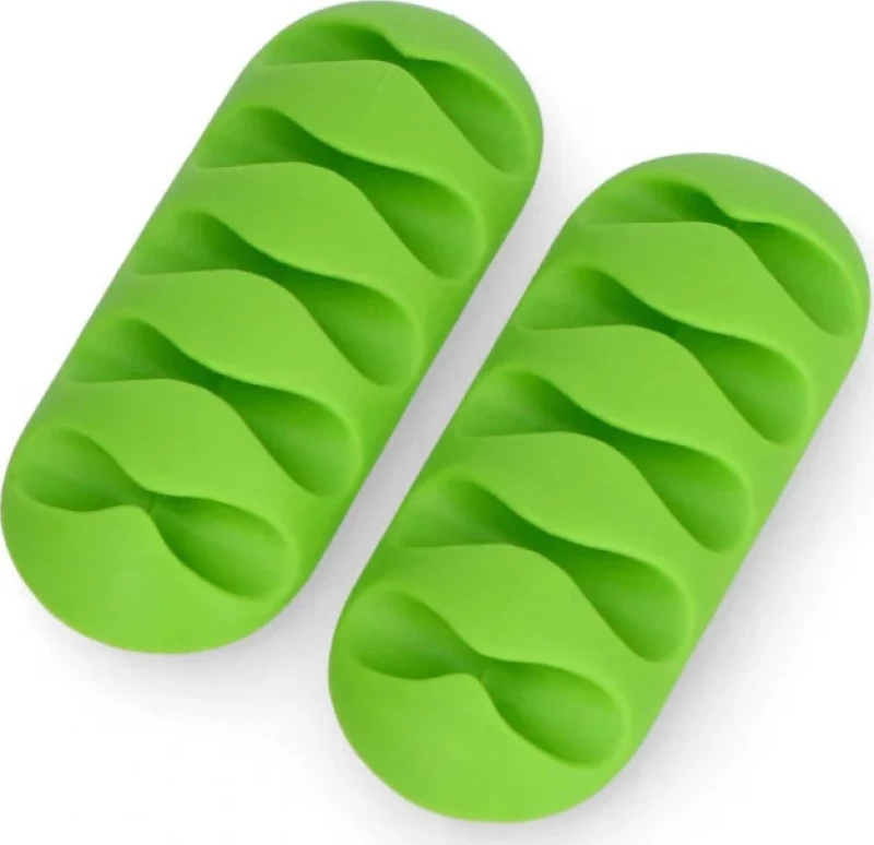 Blow Cable Organizer Πράσινο 2τμχ