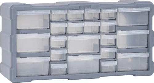 vidaXL 147584 Συρταριέρα Εργαλείων Πλαστική 49x16x25.5cm