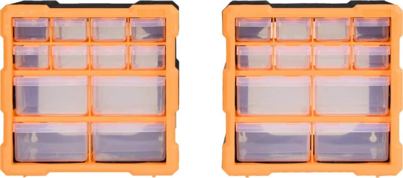 vidaXL 147581 Συρταριέρα Εργαλείων Πλαστική 26.5x16x26cm