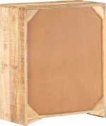 Ντουλάπι 59 x 33 x 75 εκ. από Ακατέργαστο Ξύλο Μάνγκο
