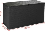 vidaXL Μπαούλο 420lt 120x56x63cm