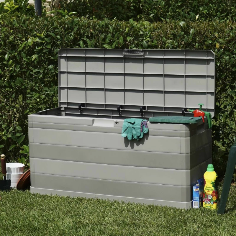 vidaXL Μπαούλο 280lt 117x45x56cm